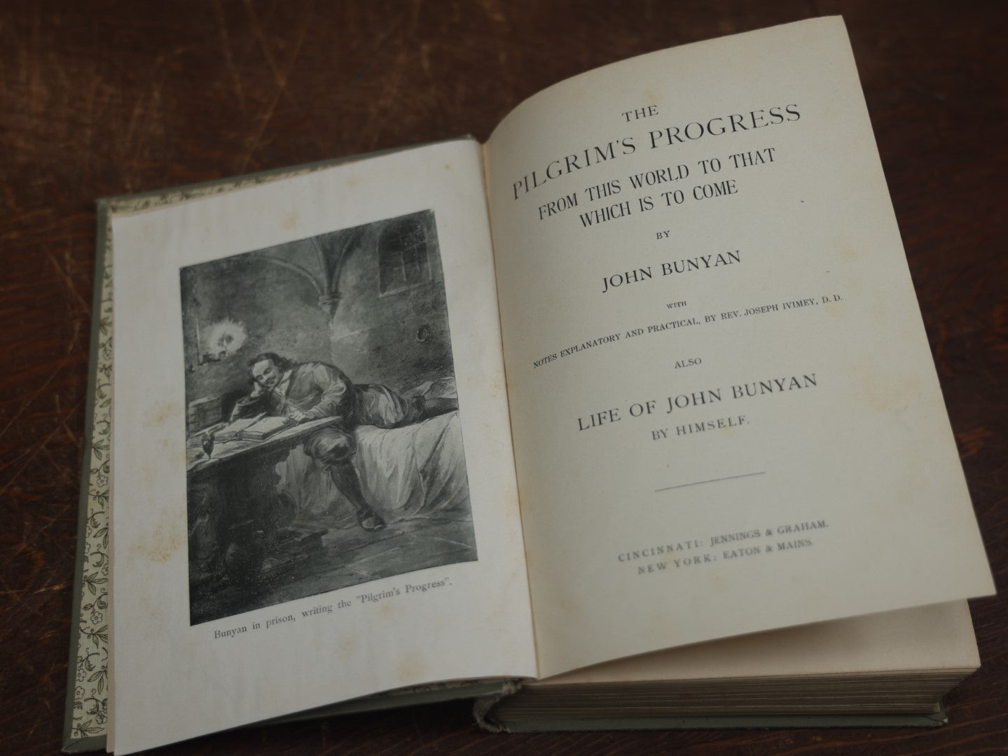 Lot 072 - "The Pilgrim's Progress" By John Bunyan, Illustrated, Antique Book Printed In Germany