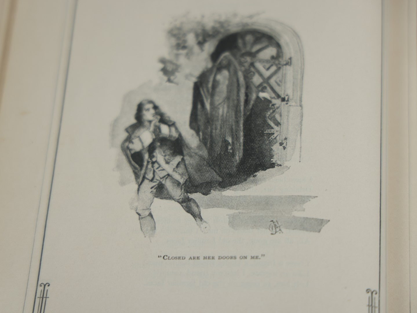 Lot 073 - "A Treasury Of Favorite Poems" Edited By Walter Learned With 100 Illustrations By Joseph M. Gleeson, Antique Book, 1892 