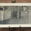 Lot 090 - Single Antique Snapshot Photo Of Three Women In Clown Costumes, Identified And Dated 1916