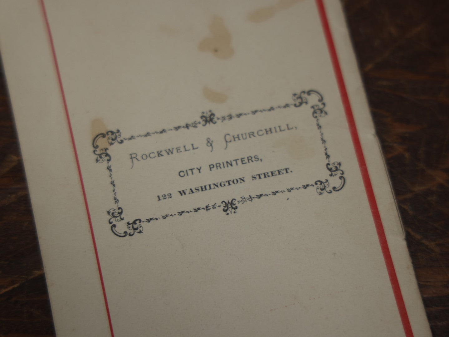 Lot 097 - Antique Girl's High School, West Newton Street, Boston, 1874 Informational Booklet, List Of Teachers, Outline Of Studies And More