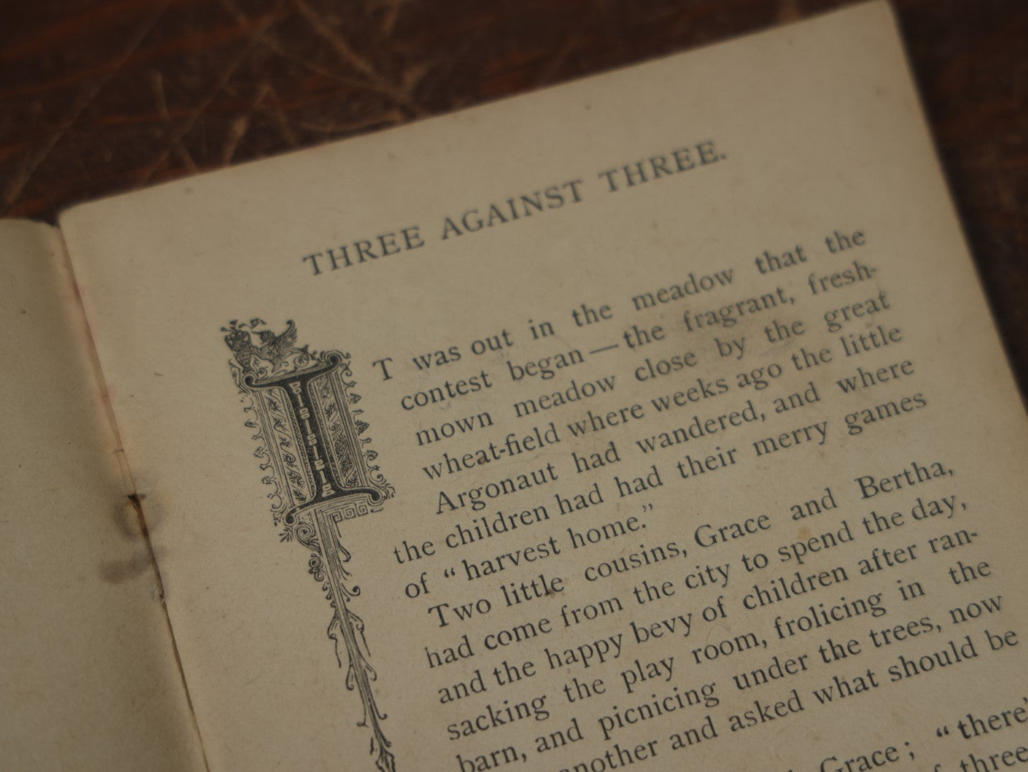 Lot 099 - Antique Booklet, "Three Against Three And Other Stories" By Emma E. Brown, With Illustrations, Published By D. Lothrop Company, Boston, 1880