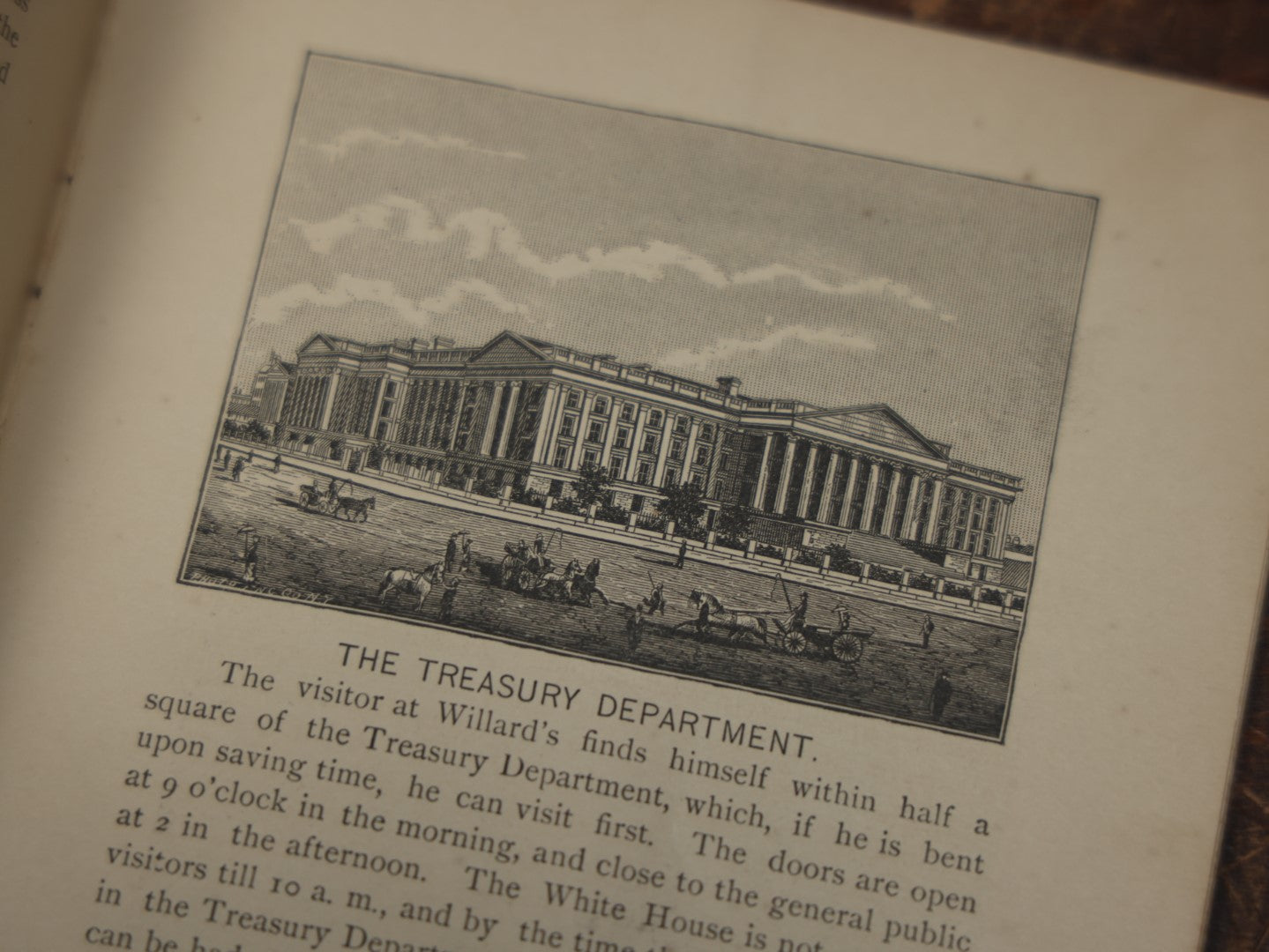 Lot 100 - A Descriptive Sketch, A Guide Book To All Points Of Interest In Washington, D.C., Published By O.G. Staples, Willard's Hotel