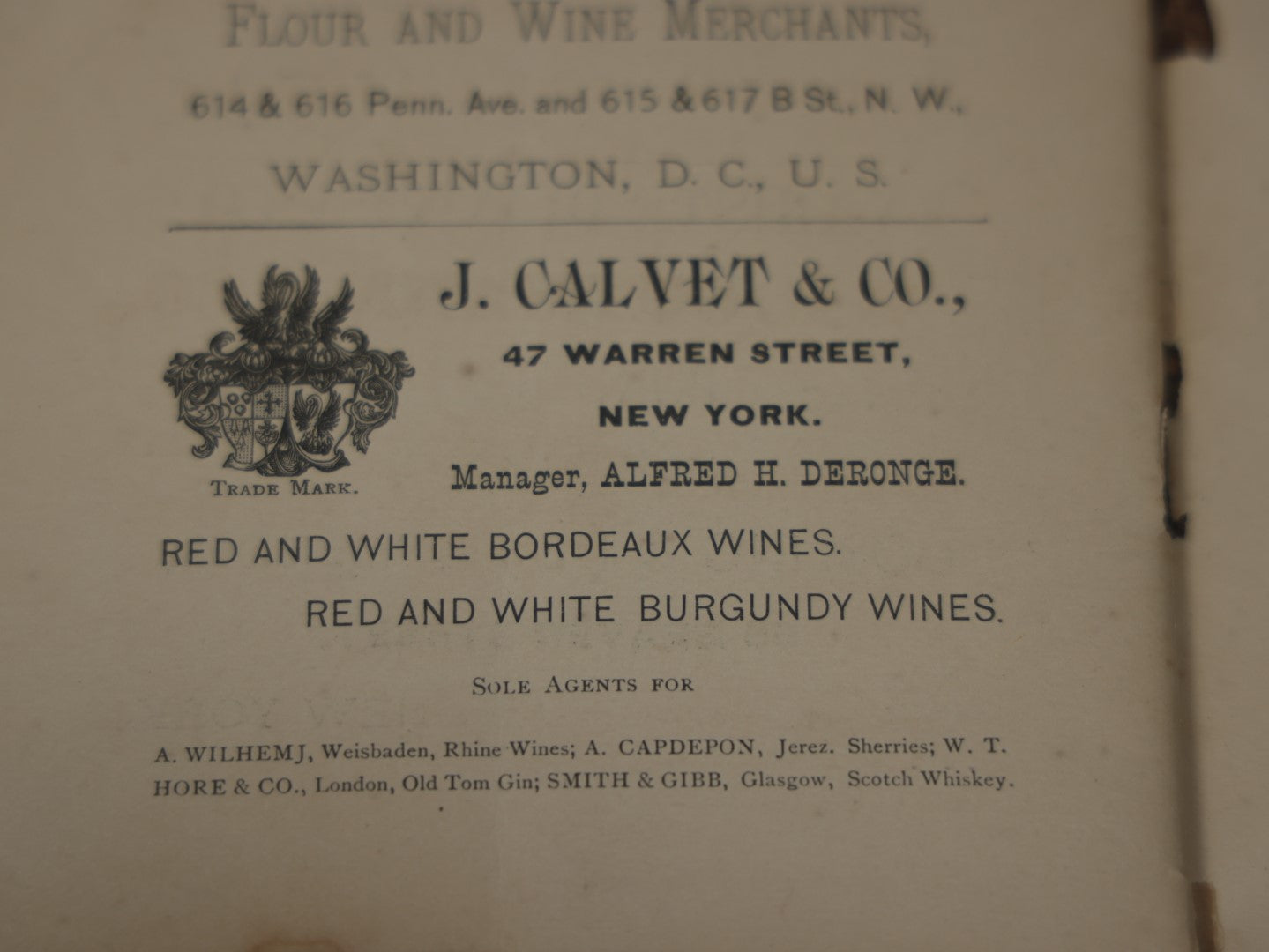 Lot 100 - A Descriptive Sketch, A Guide Book To All Points Of Interest In Washington, D.C., Published By O.G. Staples, Willard's Hotel