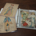 Lot 102 - Large Grouping Of Paper Dolls In Binder, Including Dolls And Outfits By Raphael Tuck & Sons