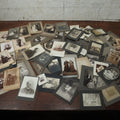 Lot 103 - Large Grouping Of 50+ Cabinet Card, C.D.V., Boarded Photos, And R.P.P.C., Mostly Portraits, People, Animals, Women, Children