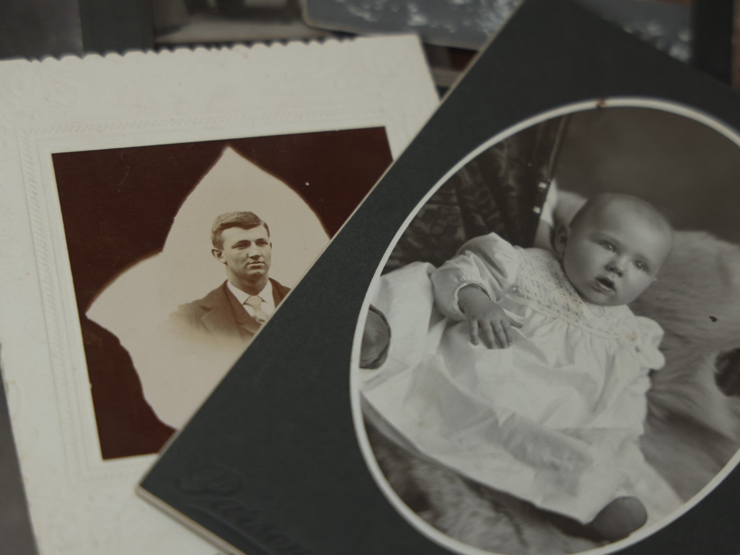 Lot 103 - Large Grouping Of 50+ Cabinet Card, C.D.V., Boarded Photos, And R.P.P.C., Mostly Portraits, People, Animals, Women, Children