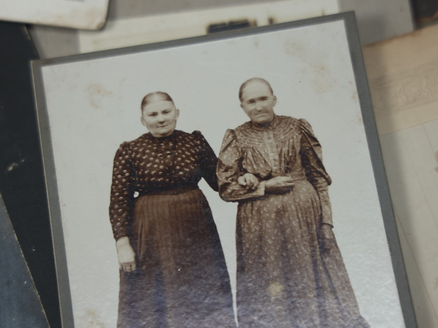 Lot 103 - Large Grouping Of 50+ Cabinet Card, C.D.V., Boarded Photos, And R.P.P.C., Mostly Portraits, People, Animals, Women, Children