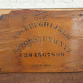 Lot 003 - Antique Late 19th Century Wooden Ouija Board Talking Spirit Board, Circa 1893, Note Heavy Wear, Deterioration, And Losses