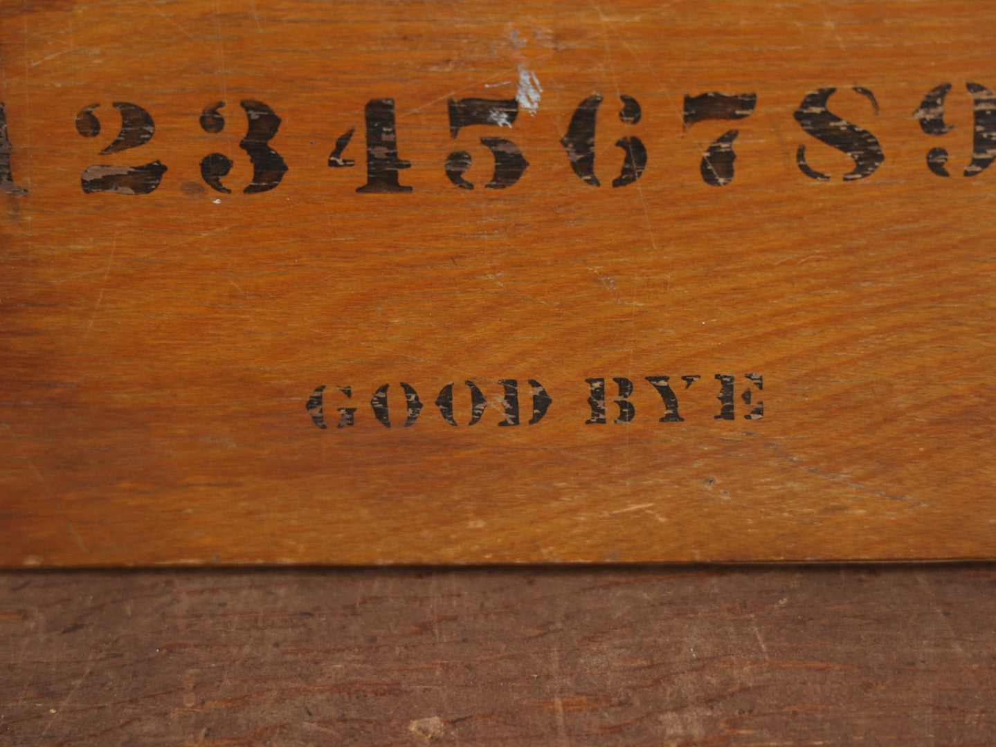 Lot 003 - Antique Late 19th Century Wooden Ouija Board Talking Spirit Board, Circa 1893, Note Heavy Wear, Deterioration, And Losses