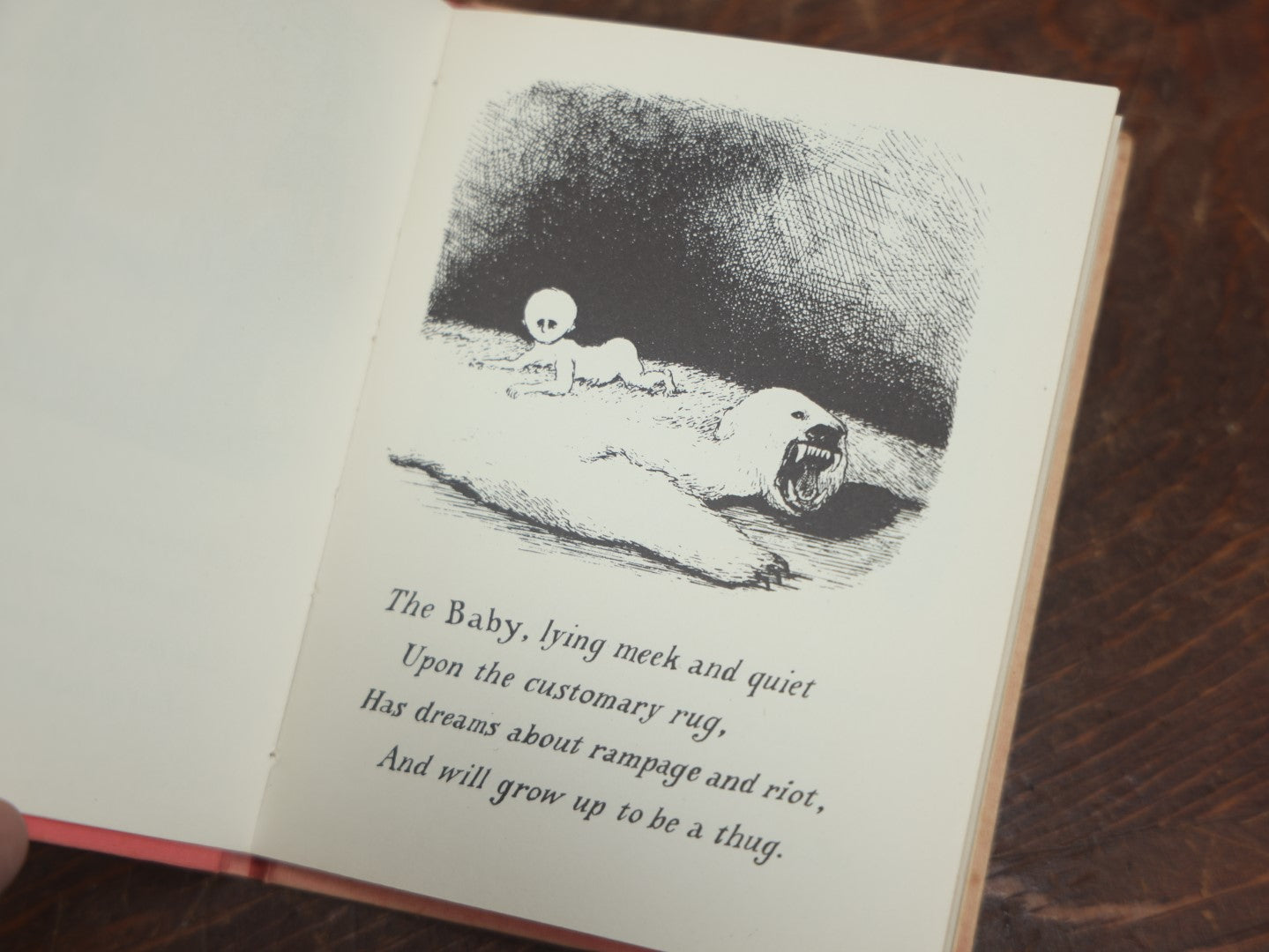 Lot 008 - "The Gorey Alphabet" Written And Illustrated By Edward Gorey, Constable Publication, 1961, With Note And Tipped In Illustration From Unknown Author And Illustrator Jon E. "Eddy" Lindstrom To His Sister