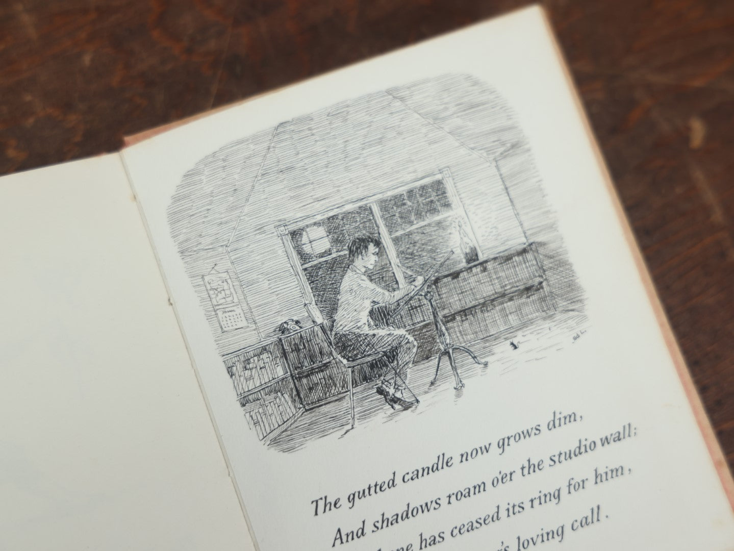 Lot 008 - "The Gorey Alphabet" Written And Illustrated By Edward Gorey, Constable Publication, 1961, With Note And Tipped In Illustration From Unknown Author And Illustrator Jon E. "Eddy" Lindstrom To His Sister