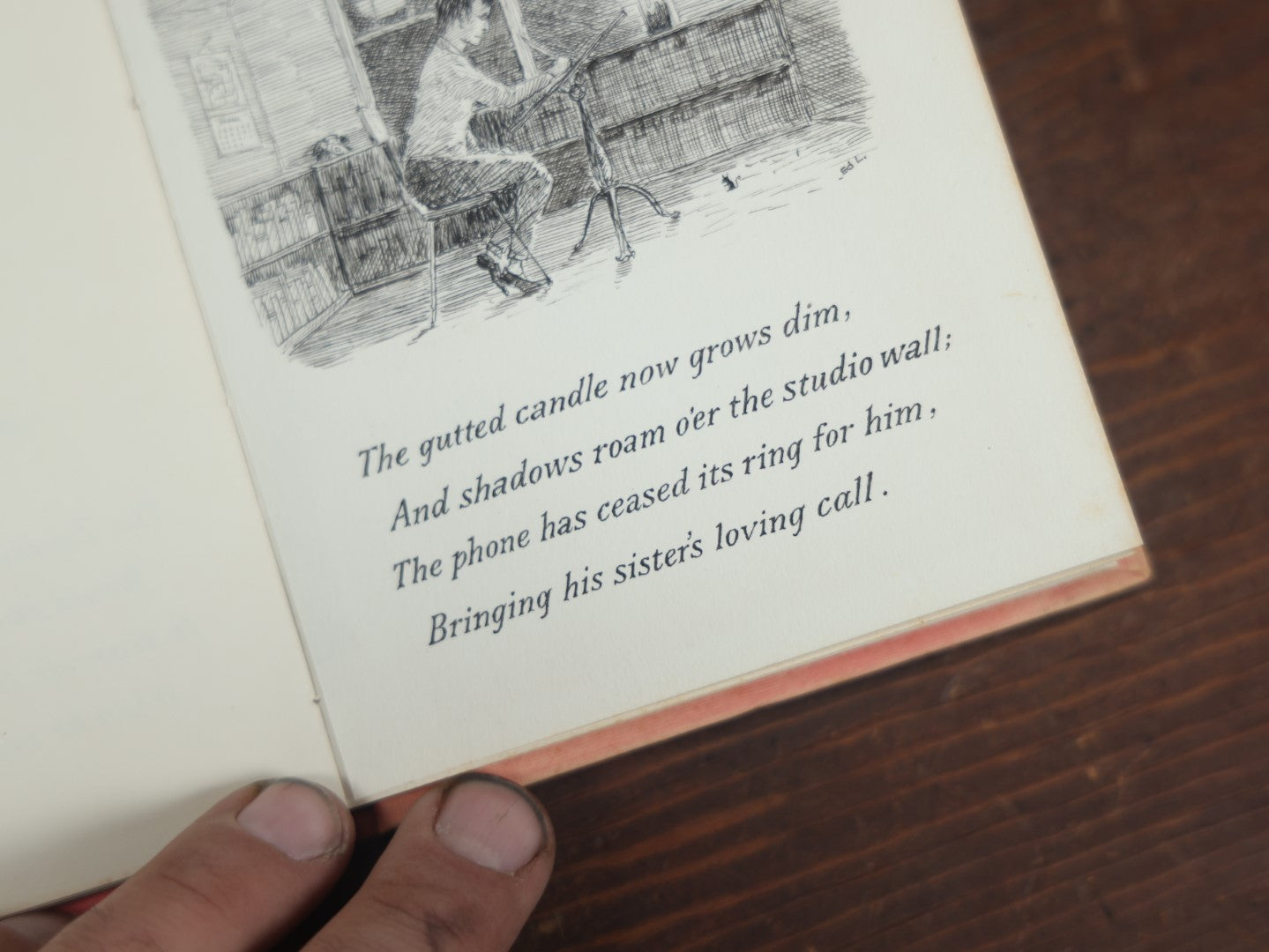 Lot 008 - "The Gorey Alphabet" Written And Illustrated By Edward Gorey, Constable Publication, 1961, With Note And Tipped In Illustration From Unknown Author And Illustrator Jon E. "Eddy" Lindstrom To His Sister