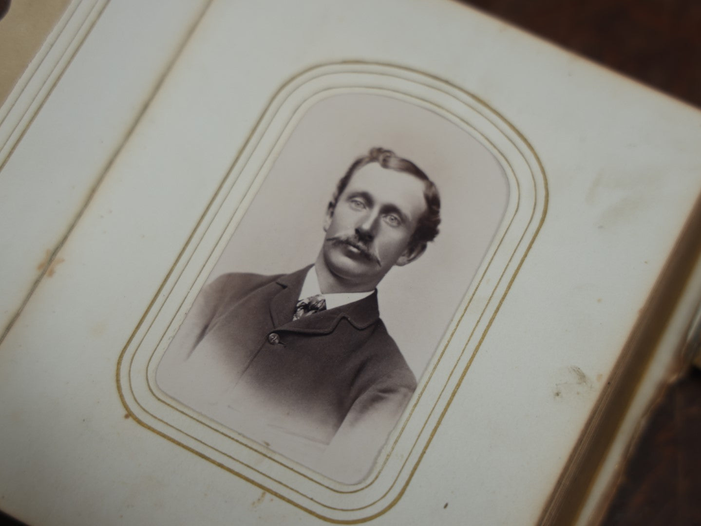 Lot 024 - Antique Victorian Photo Album Loaded With 14 Tintypes And 23 C.D.V. Images