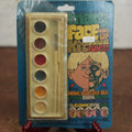 Lot 060 - Vintage Halloween Costume Make-Up Kit, New Old Stock N.O.S., Many Face Makeup Disguise Kit, Imagineering Inc, 1978