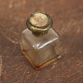 Lot 067 - Vintage French Perfume Bottle With Arc De Triomphe On Lid, With Small Glass Stopper