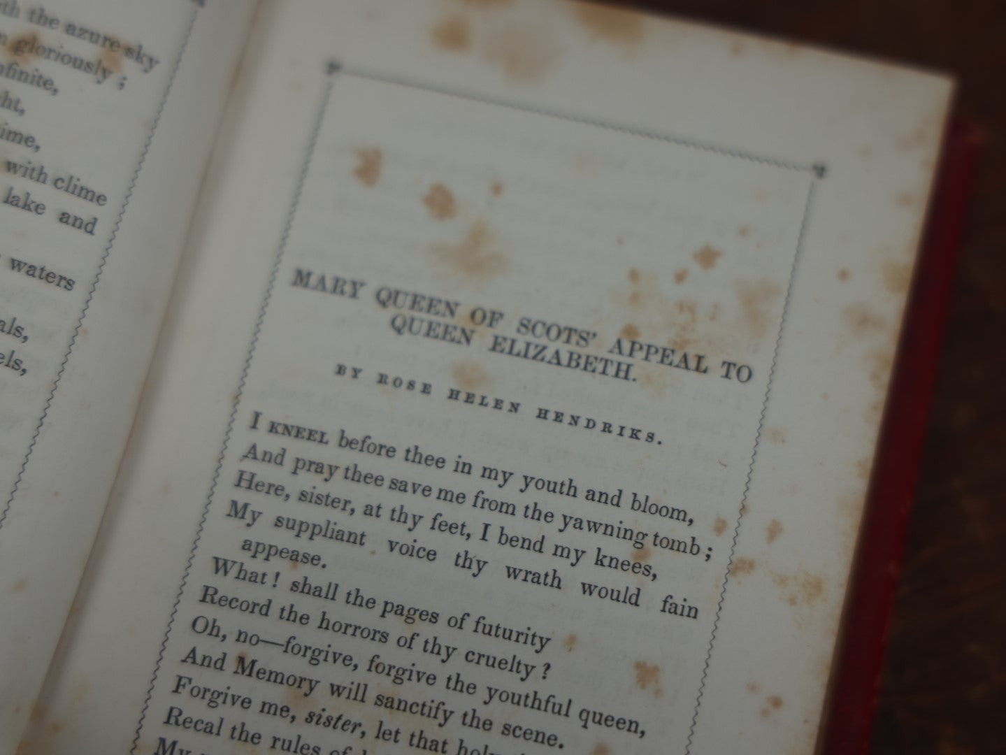 Lot 083 - "The Gift Of Friendship For 1854" Antique Book By Henry F. Anners, Printed In Philadelphia, Containing Stories Of Friendship, Engravings