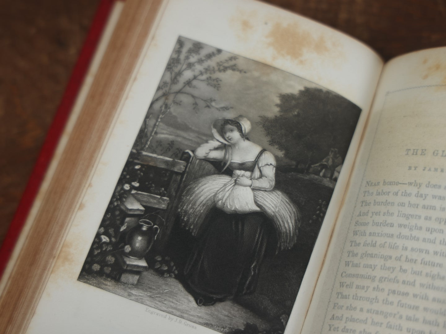 Lot 083 - "The Gift Of Friendship For 1854" Antique Book By Henry F. Anners, Printed In Philadelphia, Containing Stories Of Friendship, Engravings