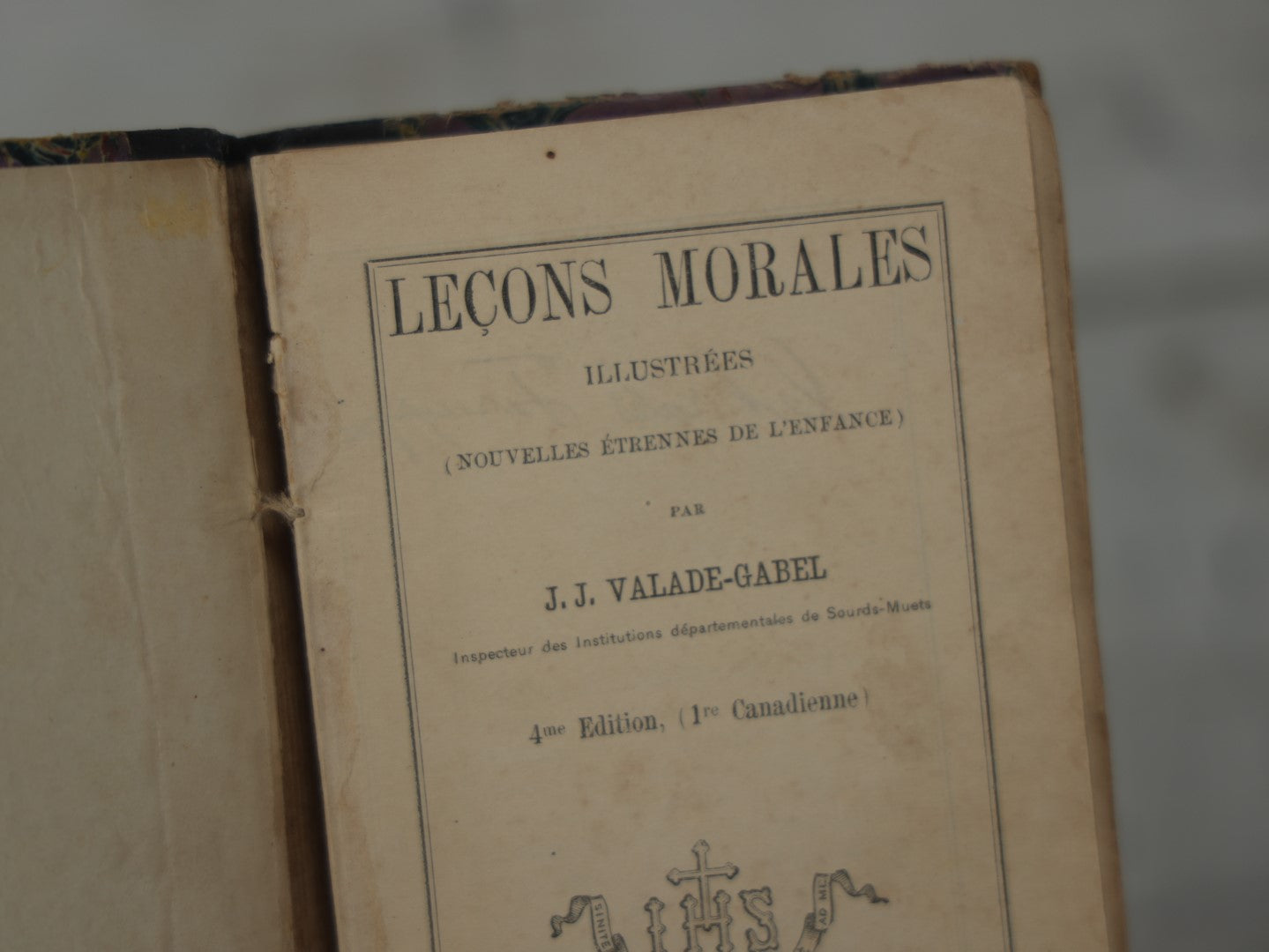 Lot 088 - Grouping Of Six Antique 19th Century French Books On Christianity, Religion, Morality, And More