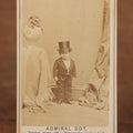 Lot 024 - Antique C.D.V. Photograph Of Admiral Dot, Sideshow Performer, Twenty-Five Inches Tall And Fifteen Pounds, By E & H.T. Anthony Photographers, Broadway, New York
