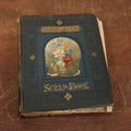 Lot 029 - Victorian Variegated Scrapbook Loaded With Unusual Clippings And Engravings, Cartoons, Trade Cards, Die Cuts, And Lithos