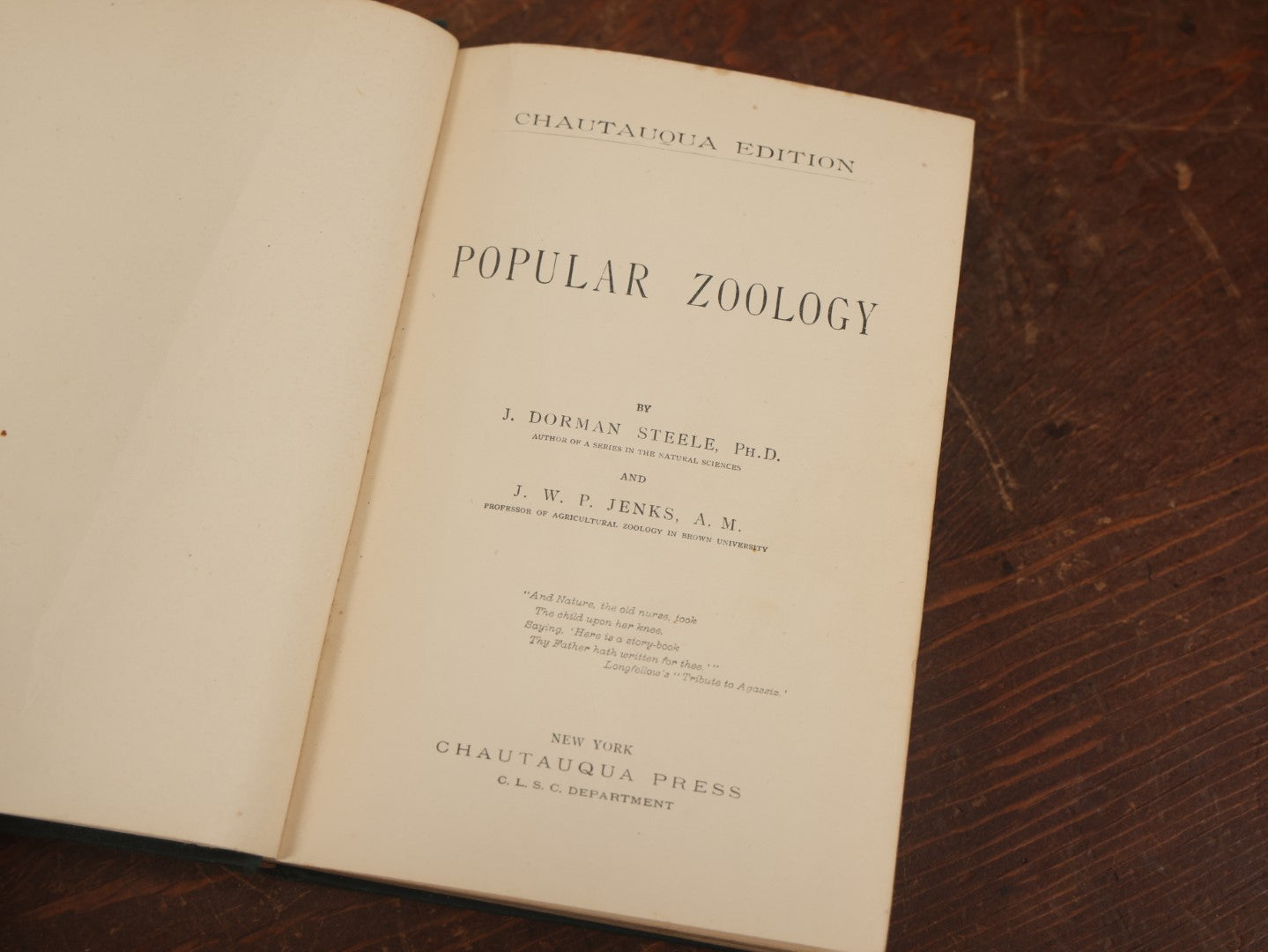 Lot 034 - "Popular Zoology" By J. Dorman Steele & J.W.P. Jenks, Illustrated Book On The Animal Kingdom, Profusely Illustrated, Bats, Snakes, And More, 1887