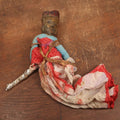 Lot 051 - Vintage Hand Carved Double-Face Eastern Puppet, Possibly Indian, Burmese, Note No Legs