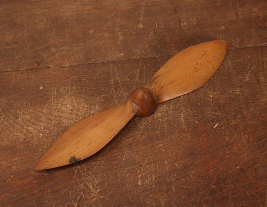 Lot 059 - Vintage Carved Wooden Propeller, Likely From A Model Airplane