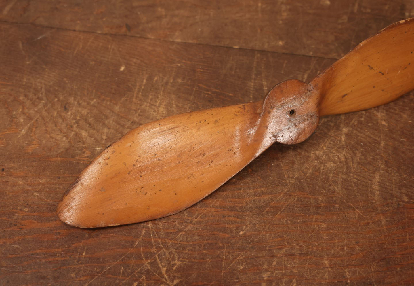 Lot 059 - Vintage Carved Wooden Propeller, Likely From A Model Airplane