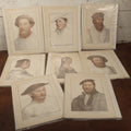 Lot 084 - Grouping Of Eight Various Engravings Of British Historical Figures, After Royal Collection