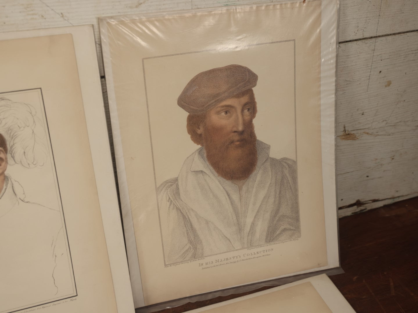 Lot 084 - Grouping Of Eight Various Engravings Of British Historical Figures, After Royal Collection