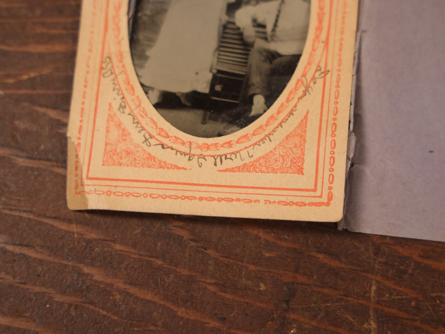 Lot 088 - Grouping Of Four Duplicate Tintypes Of Couple In Paper Folders From Canobie Lake Studio, New Hampshire