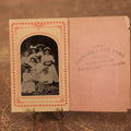 Lot 093 - Single Tintype Photo, Eight Women Outside In White Dresses, In Folder From Canobie Lake Park Studio, George Lemire, Manager, Salem, New Hampshire