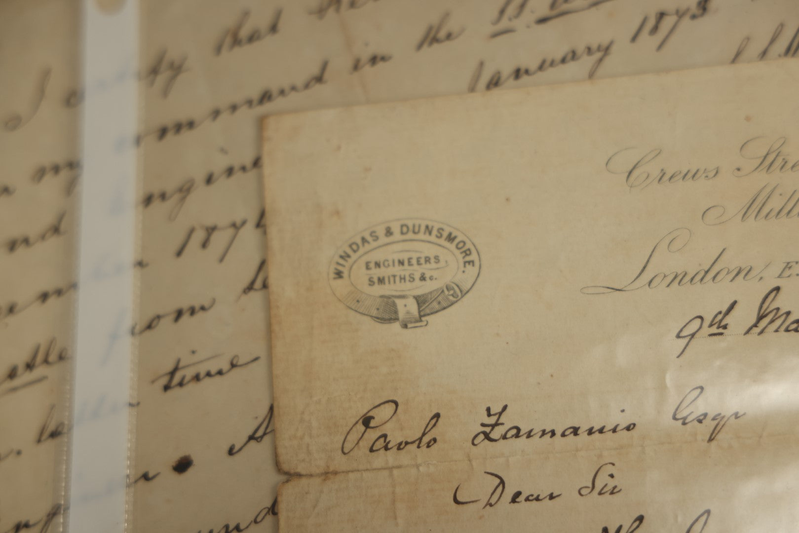 Lot 073 - Large Cache Of Early Correspondence And Handwritten Documents, Mostly European, Including Documents Relating To Shipping, Trade, And More, Over 25 Pieces