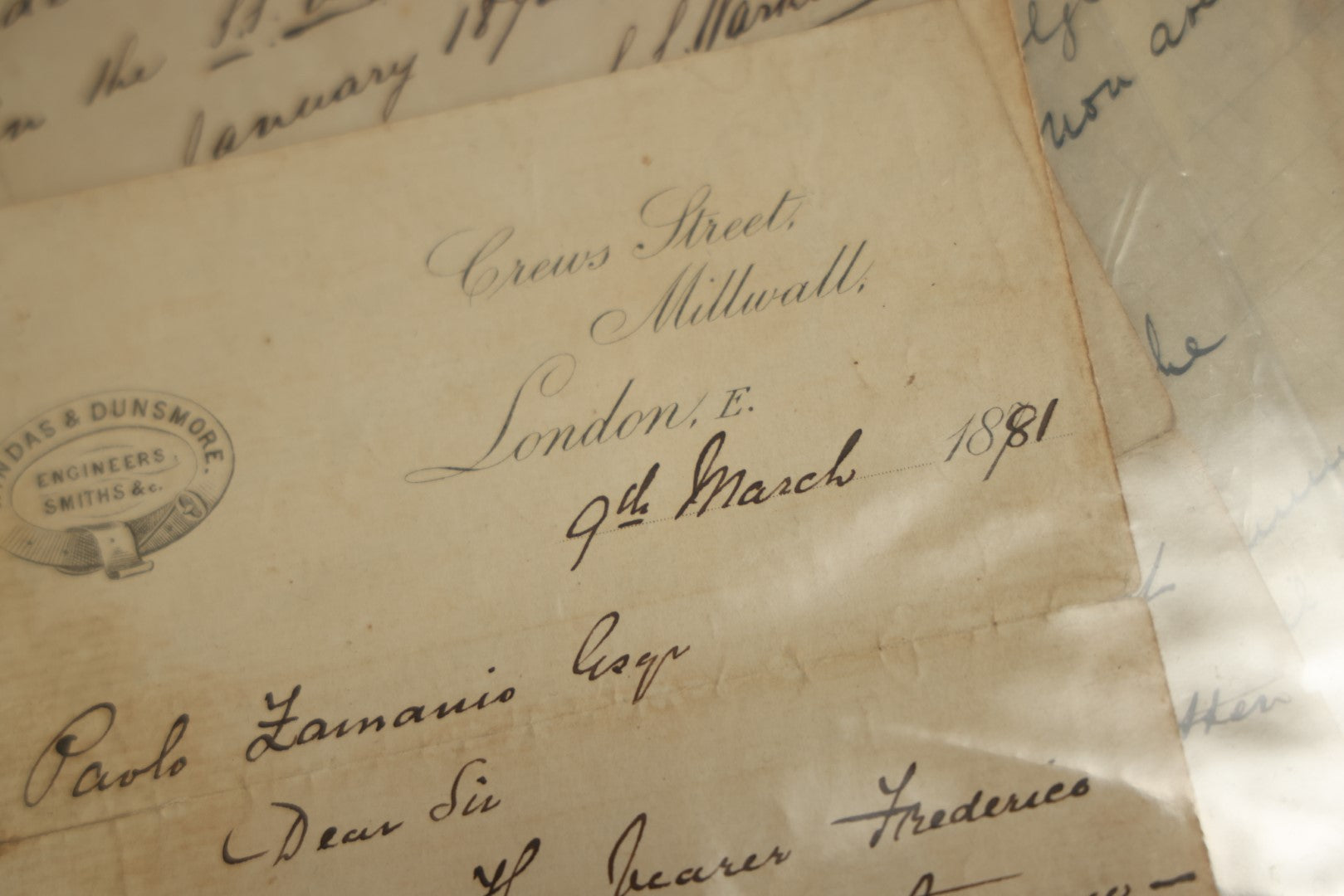 Lot 073 - Large Cache Of Early Correspondence And Handwritten Documents, Mostly European, Including Documents Relating To Shipping, Trade, And More, Over 25 Pieces