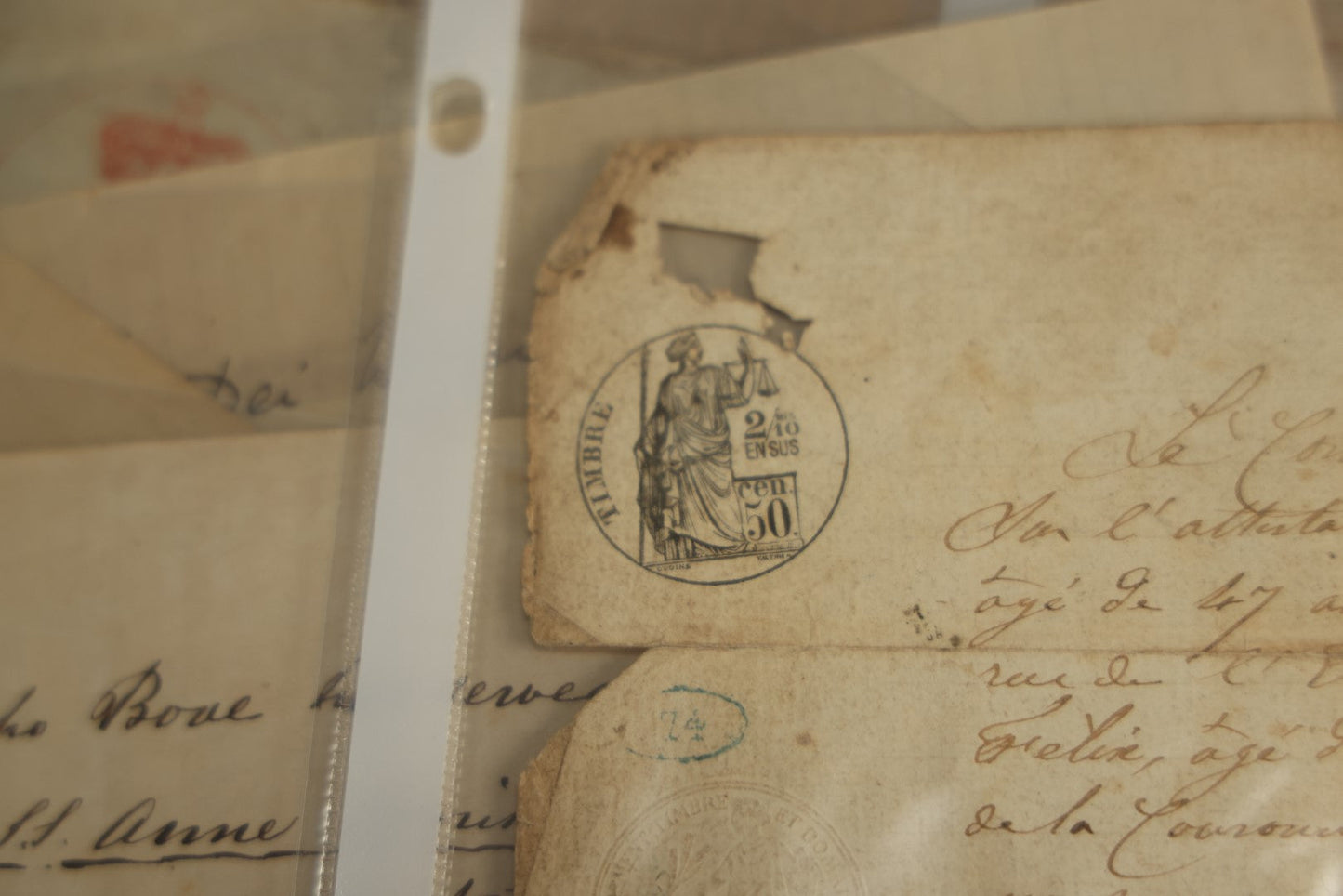 Lot 073 - Large Cache Of Early Correspondence And Handwritten Documents, Mostly European, Including Documents Relating To Shipping, Trade, And More, Over 25 Pieces