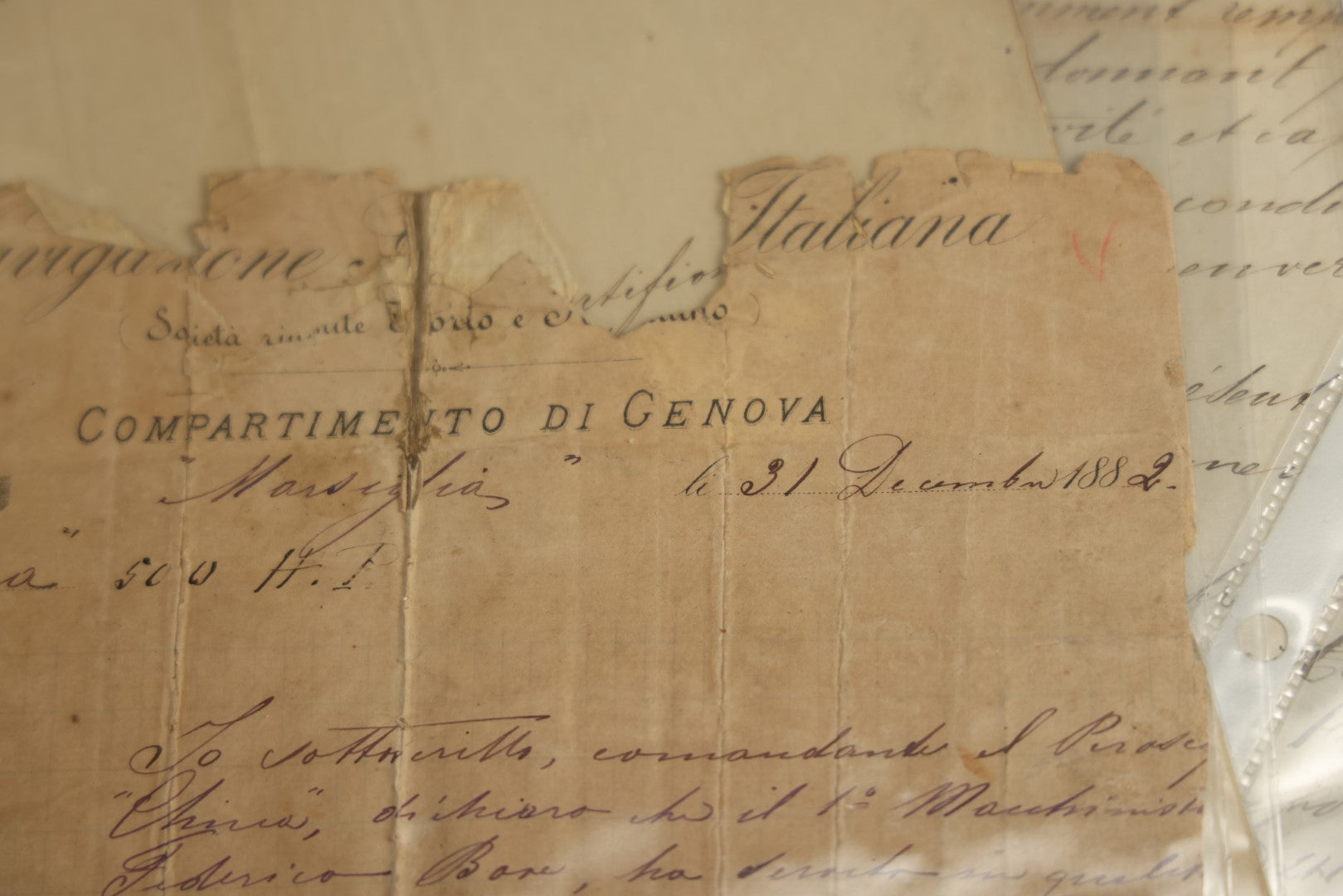 Lot 073 - Large Cache Of Early Correspondence And Handwritten Documents, Mostly European, Including Documents Relating To Shipping, Trade, And More, Over 25 Pieces