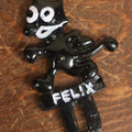 Lot 082 - Contemporary Classic Car Felix The Cat License Plate Topper, Modern Novelty