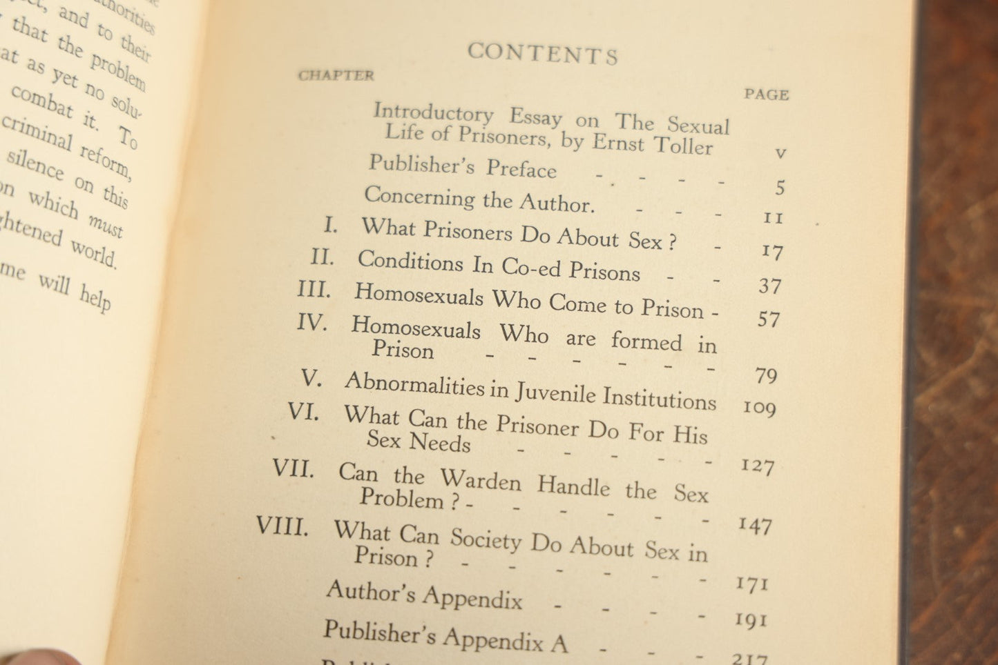 Lot 085 - "Sex In Prison, Revealing Sex Conditions In America's Prisons" Antique Book By Joseph F. Fishman, By The International Library Of Sexology And Psychology, With Six Illustrations