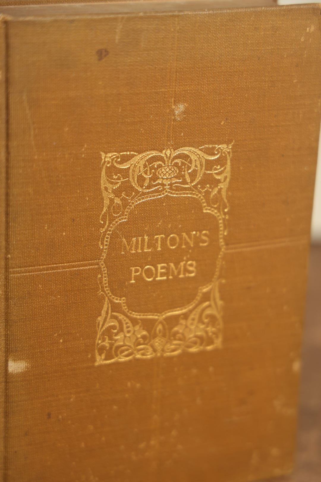 Lot 086 - "The Poetical Works Of John Milton" Antique Book, Copyright 1892 By T.Y. Crowell & Co., Including Paradise Lost And More