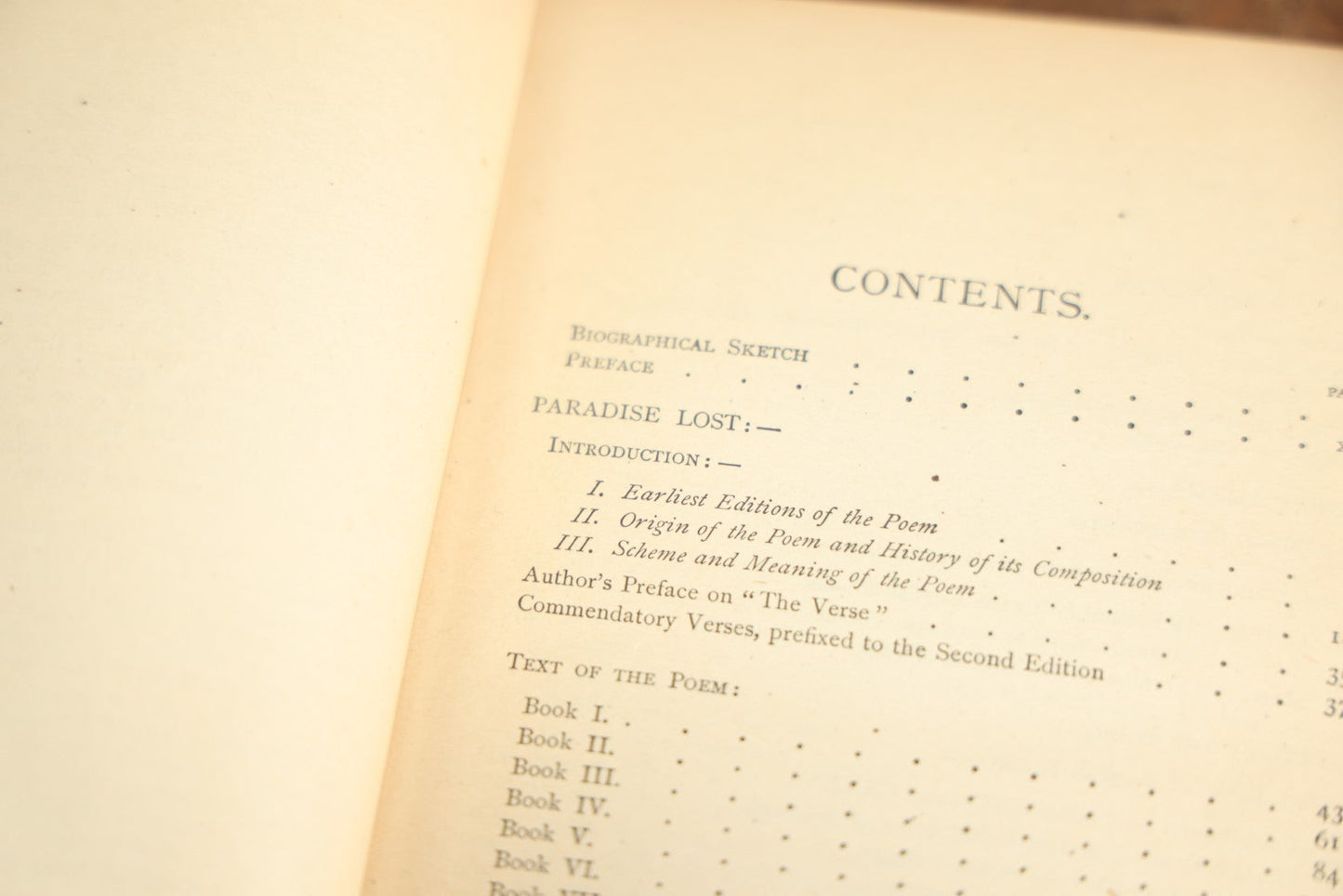 Lot 086 - "The Poetical Works Of John Milton" Antique Book, Copyright 1892 By T.Y. Crowell & Co., Including Paradise Lost And More