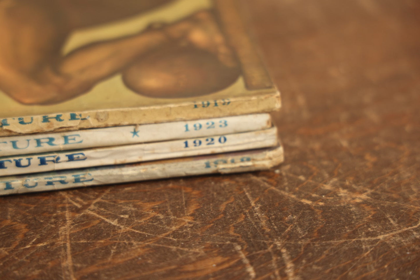 Lot 088 - Grouping Of Four Antique "Phyiscal Culture" Sports And Athletics Magazines, 1918 Through 1923 