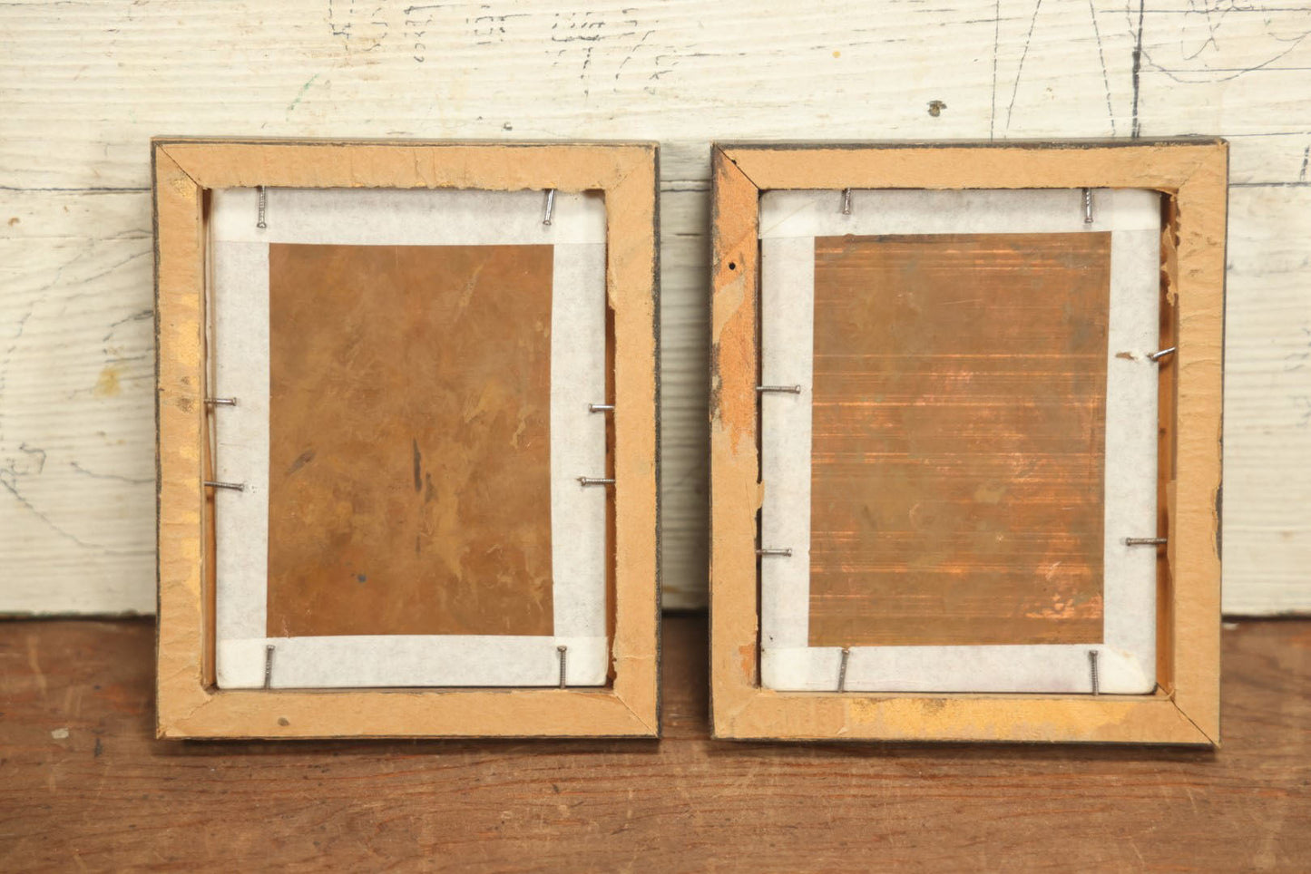 Lot 009 - Pair Of Half Plate Daguerreotype Photographs Of An Elderly Couple, Likely Born In The 18th Century, In Custom Made Frames, Resealed