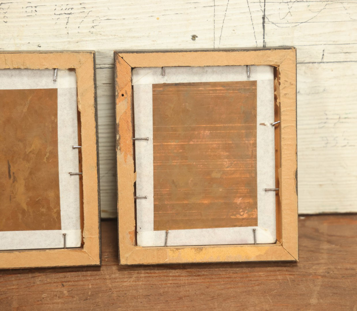 Lot 009 - Pair Of Half Plate Daguerreotype Photographs Of An Elderly Couple, Likely Born In The 18th Century, In Custom Made Frames, Resealed