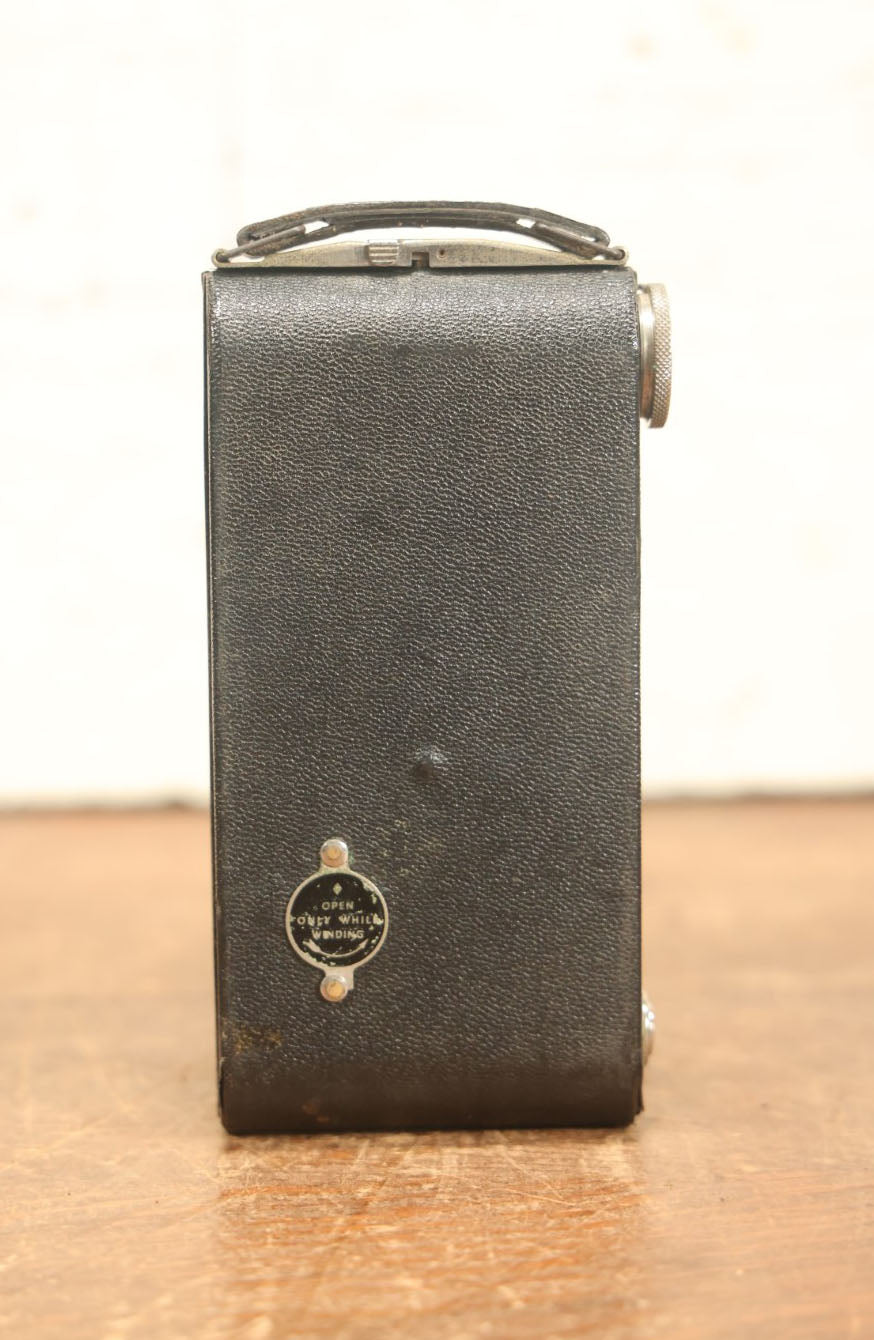 Lot 037 - Antique Kodak Six-20 Kodak Junior Folding Film Camera, With Case