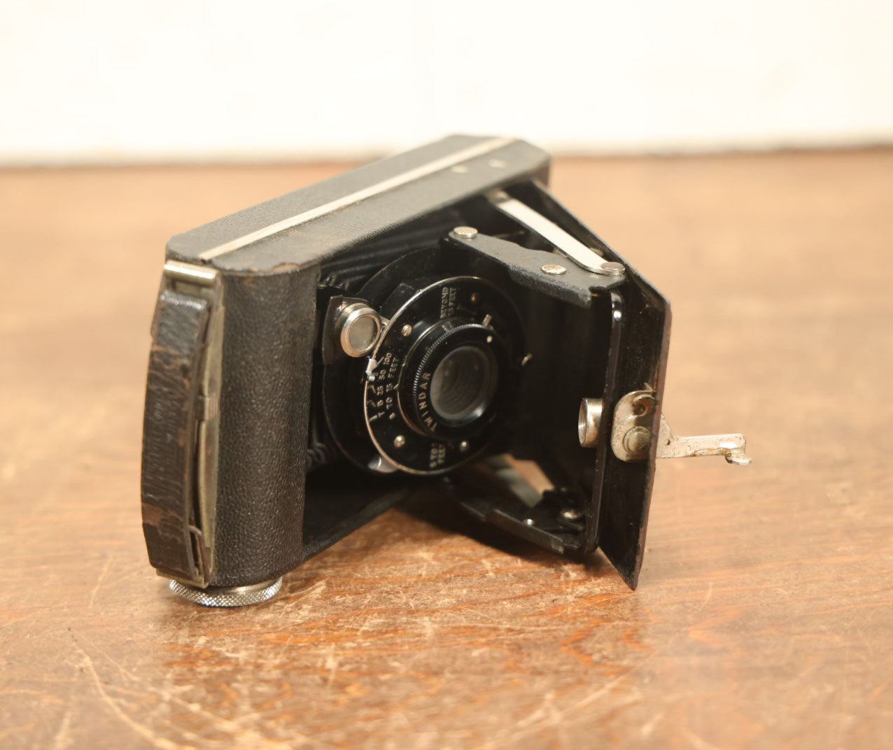 Lot 037 - Antique Kodak Six-20 Kodak Junior Folding Film Camera, With Case