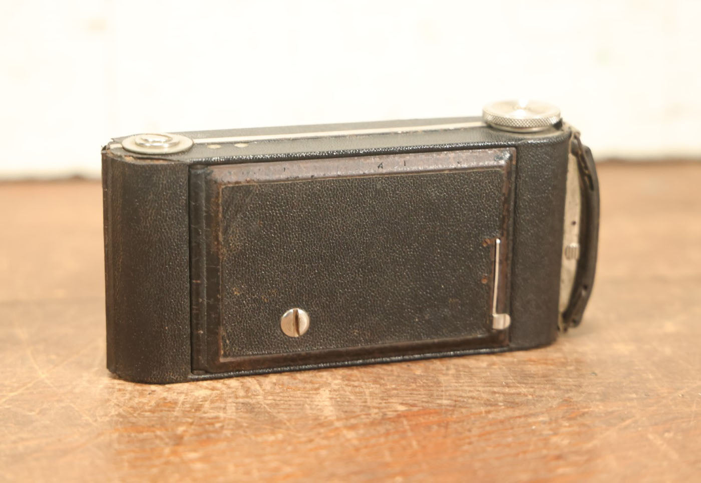 Lot 037 - Antique Kodak Six-20 Kodak Junior Folding Film Camera, With Case