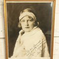 Lot 060 - Antique Glossy Press Photo Of Swedish Opera Singer Lydia Lindgren-Querzé With Autograph, Signed And Dated New York, 1925