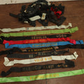 Lot 081 - Grouping Of 25+ Vintage And Antique Naval Marine Cap Bands, Sailors Hat Bands, United States And Foreign Navies