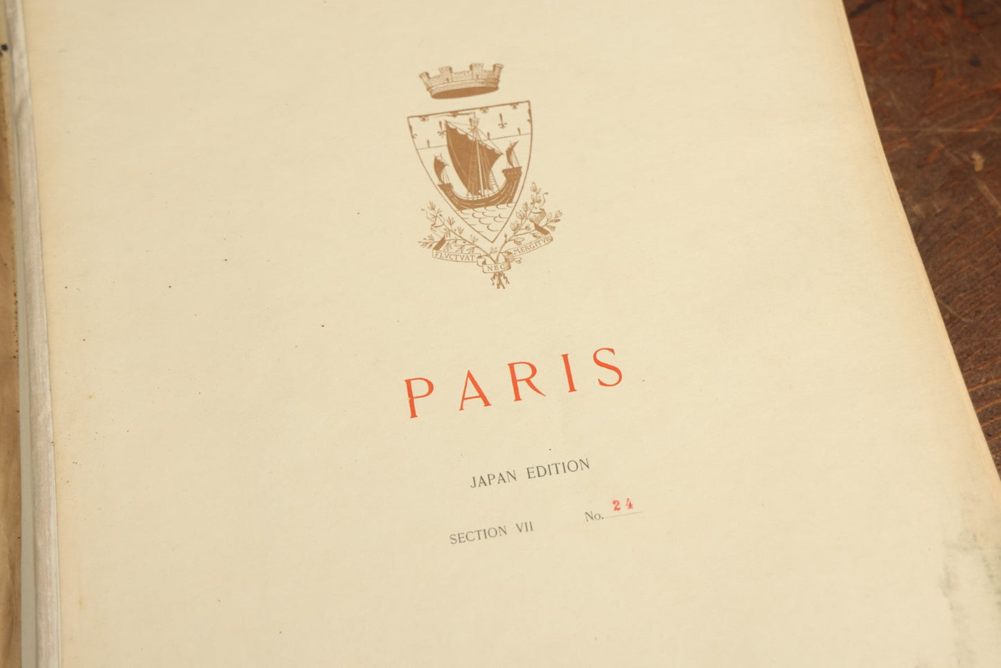 Lot 085 - Antique Craft Grade Paris, France Books, Late 19th Century, "Paris From The Earliest Period To The Present Day," Japan Edition, Profusely Illustrated