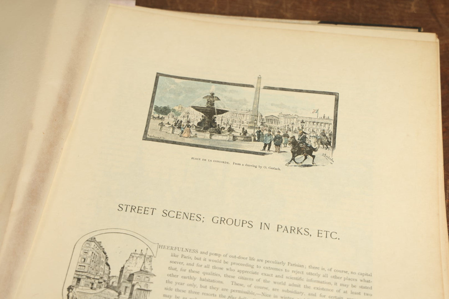 Lot 085 - Antique Craft Grade Paris, France Books, Late 19th Century, "Paris From The Earliest Period To The Present Day," Japan Edition, Profusely Illustrated